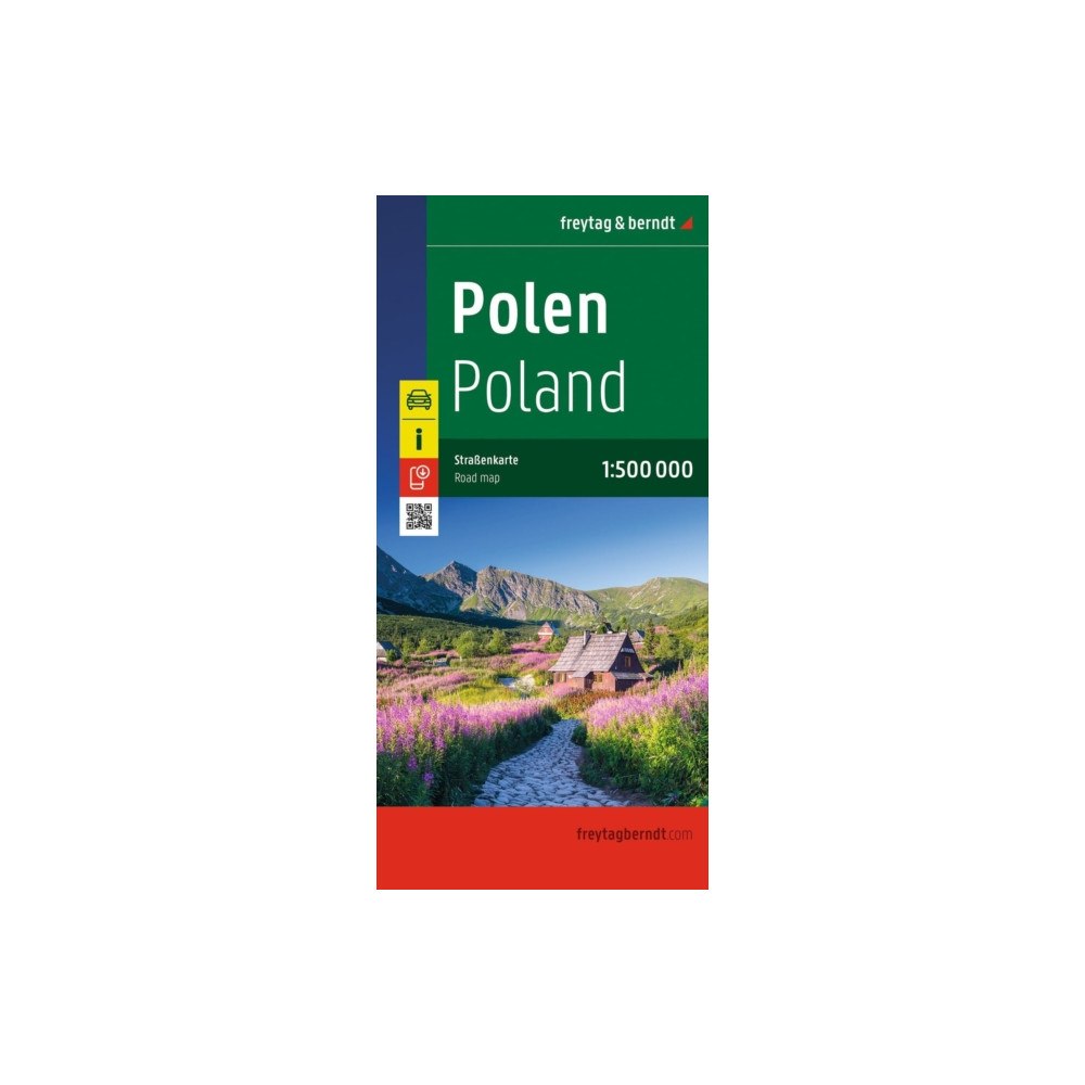 Freytag-Berndt Poland Road Map (häftad, eng)