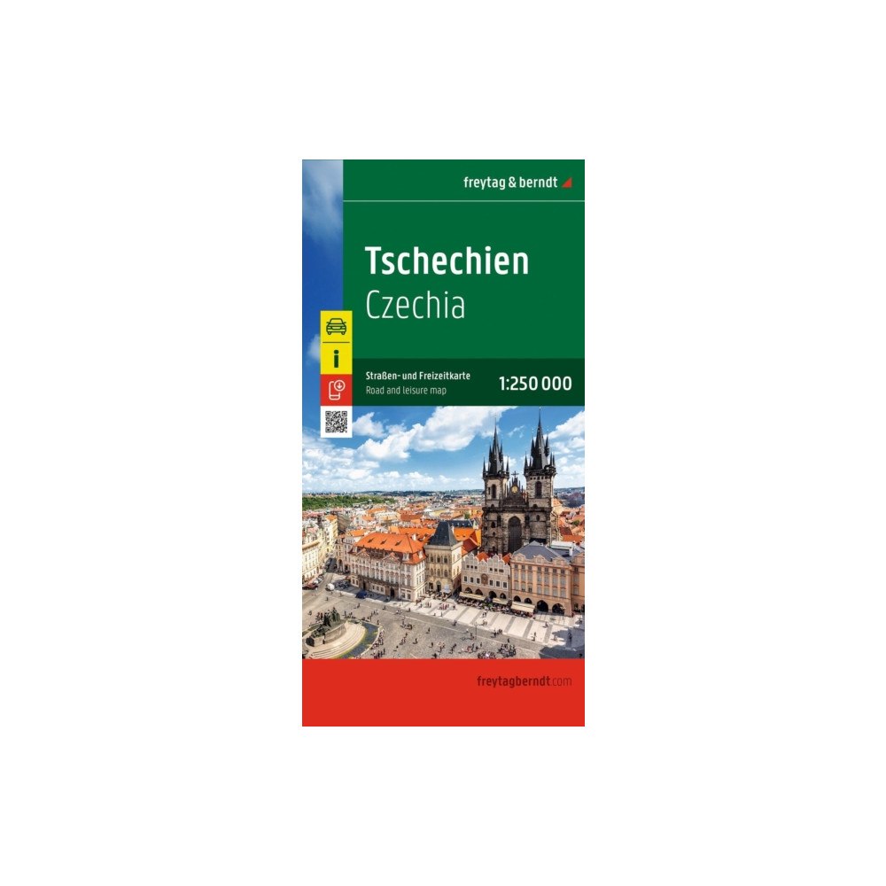Kompass Karten GmbH Czechia Road and Leisure Map (häftad, eng)