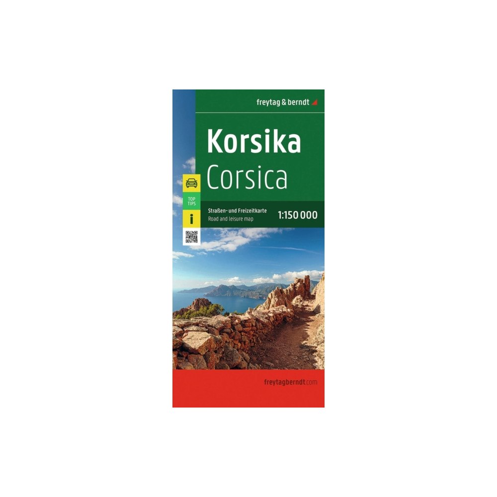 Freytag-Berndt Corsica Road and Leisure Map (häftad, eng)
