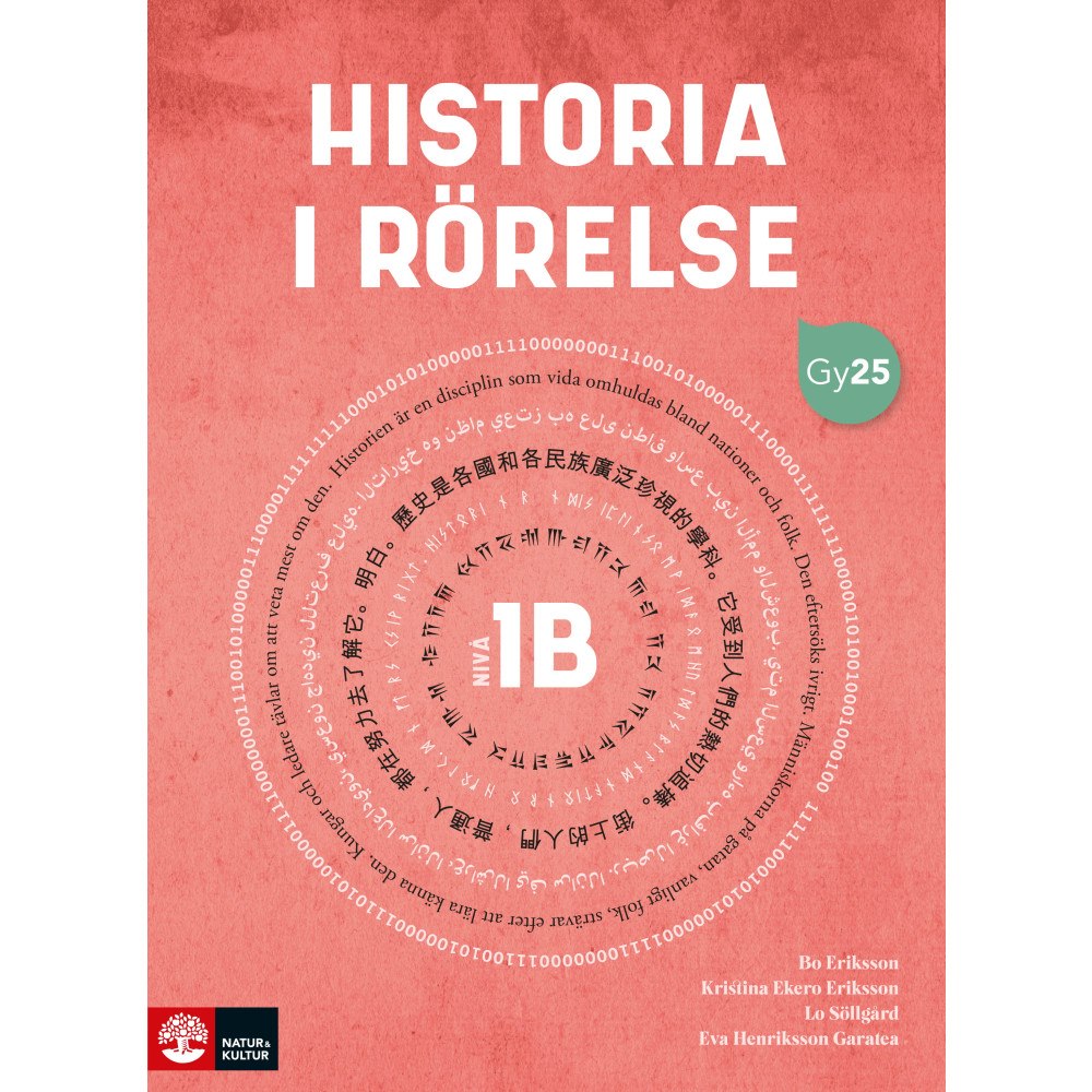 Bo Eriksson Historia i rörelse nivå 1b (häftad)