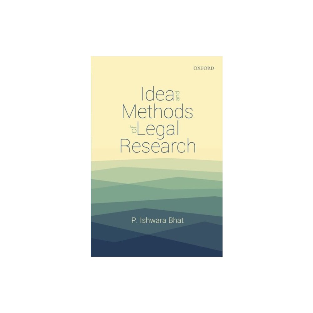 OUP India Idea and Methods of Legal Research (inbunden, eng)