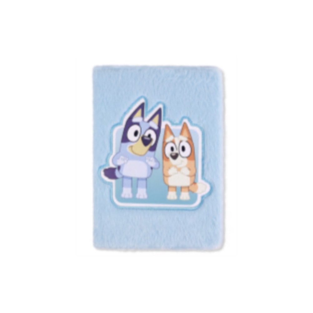 PEERS HARDY BLUEY PLUSH NOTEBOOK