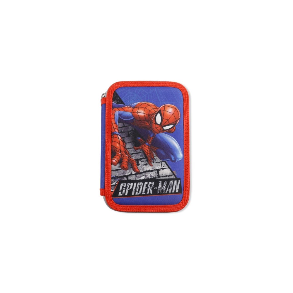 PEERS HARDY SPIDERMAN FILLED DOUBLE PENCIL CASE