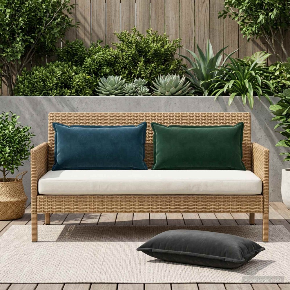 vidaXL Kuddöverdrag 2 st HOUTEN Svart 40 x 80 cm Sammet