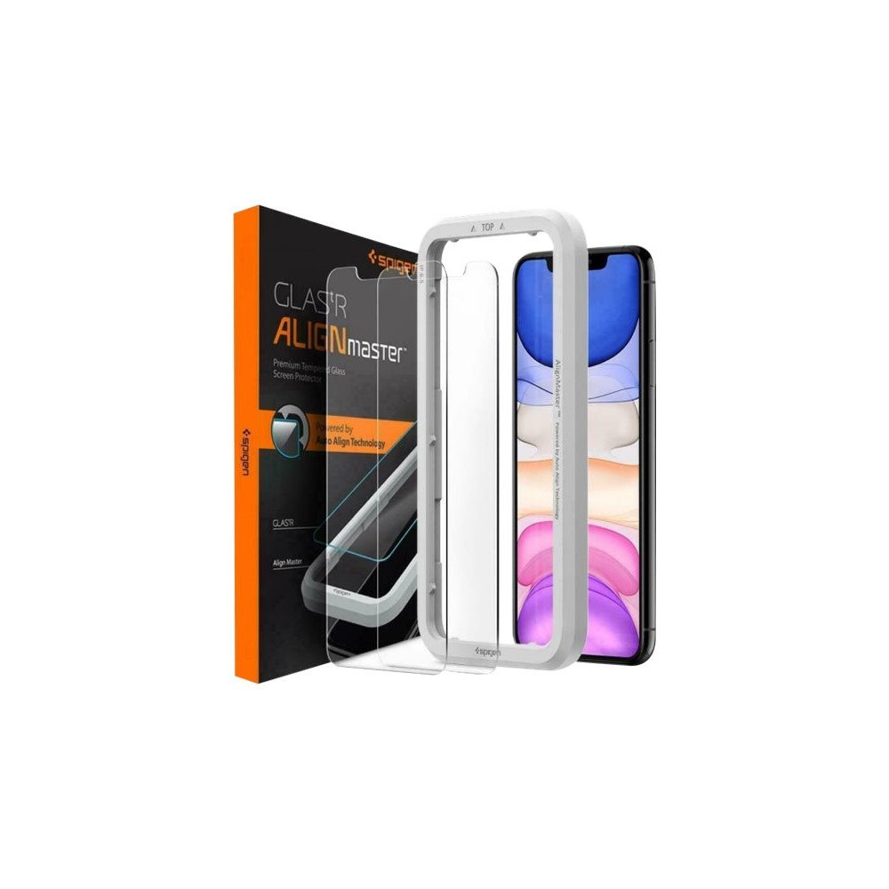 Spigen Spigen GLAS.tR AlignMaster - skärmskydd för mobiltelefon - lämplig för fodral