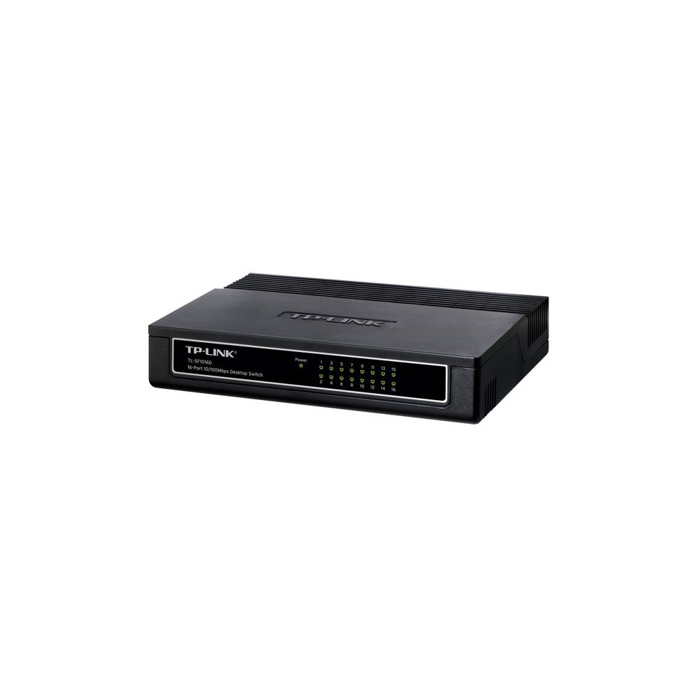TP-LINK TP-Link TL-SF1016D 16-Port 10/100Mbps Desktop Switch - switch - 16 portar