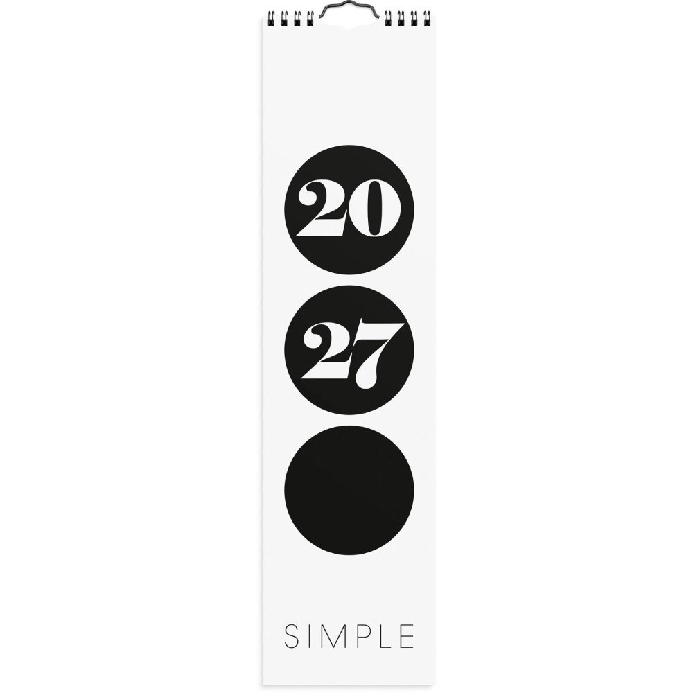 Burde Väggkalender Simple 2027