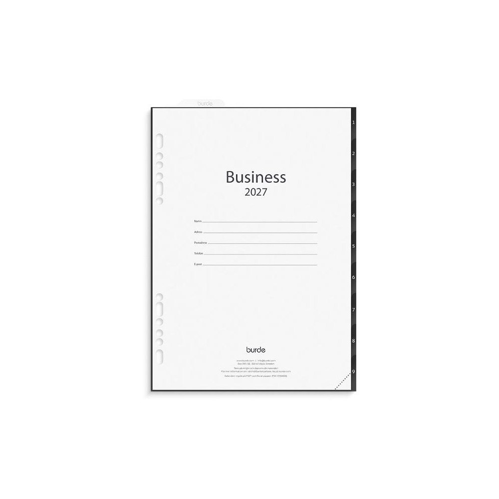 Burde Business grundsats 2027