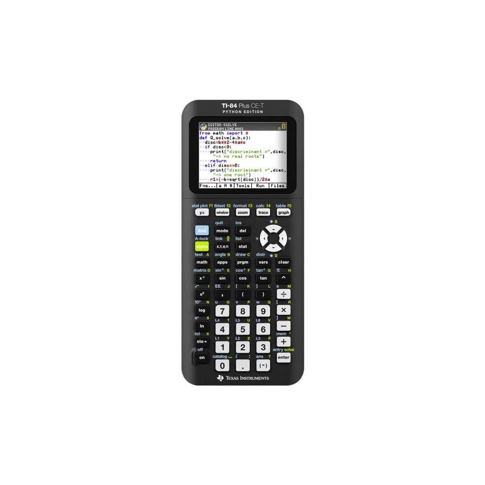 TEXAS INSTRUMENTS Texas Instruments TI-84 Plus CE-T, Skrivbord, Grafer, Flash,...