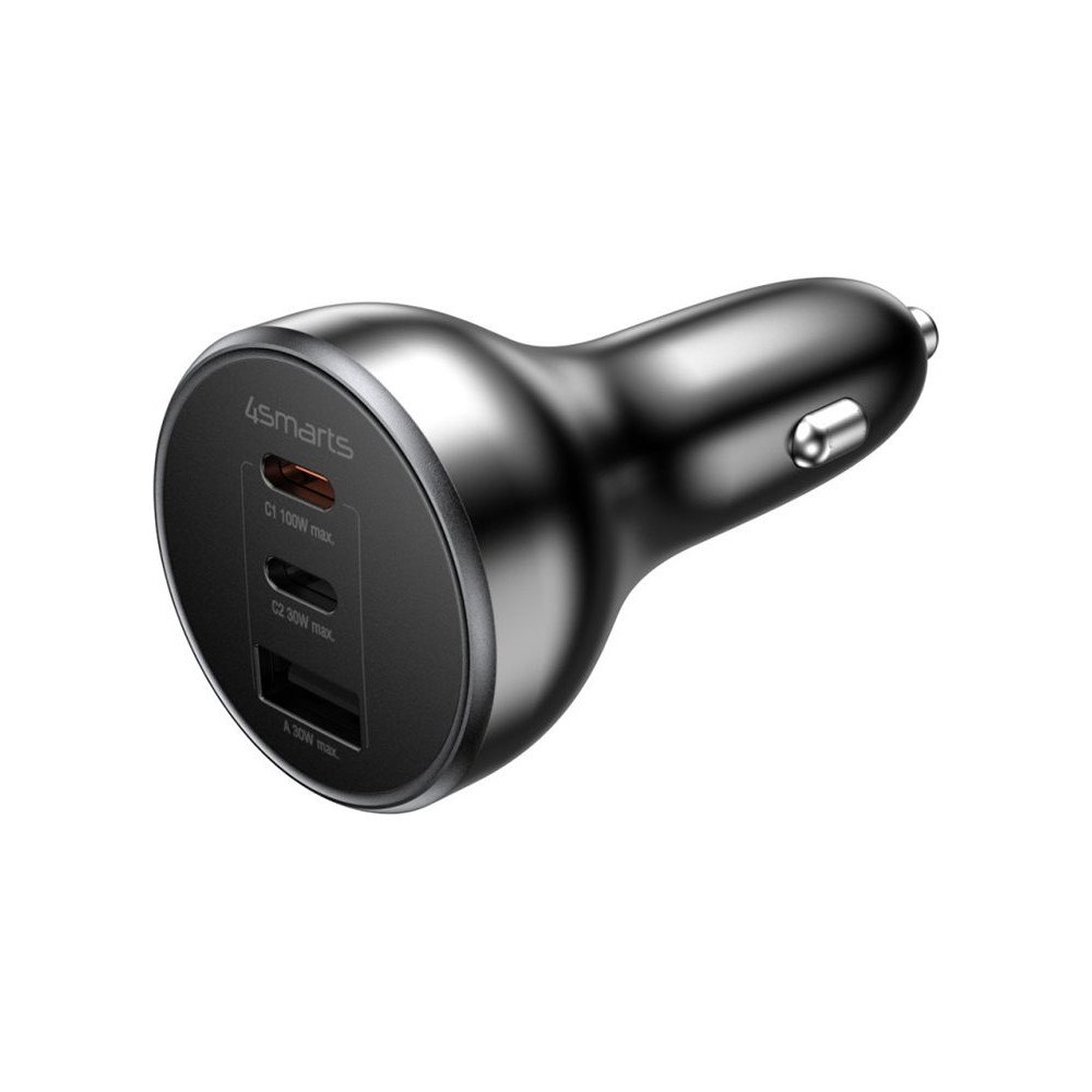 4smarts 4smarts VoltRoad Ultimate strömadapter för bil - USB, 2 x USB-C - 160 watt