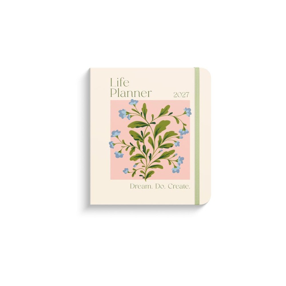 Burde Life Planner Delicate Flowers 2027