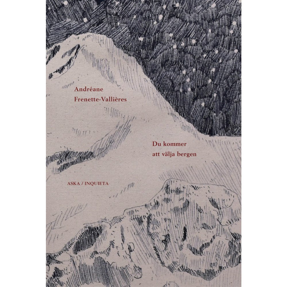 Andréane Frenette-Vallières Du kommer att välja bergen (bok, danskt band)