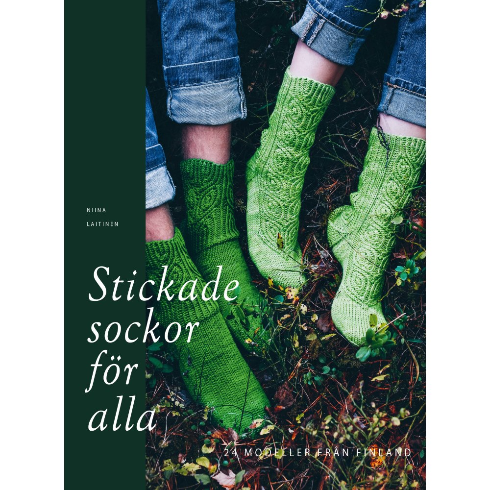 Niina Laitinen Stickade sockor för alla : 24 modeller från Finland (inbunden)