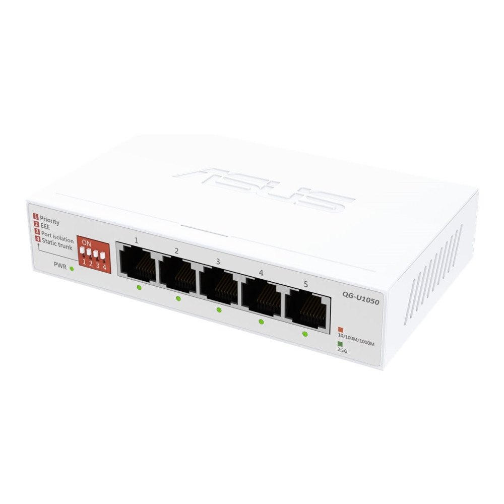 ASUS ASUS QG-U1050 - switch - 5 portar - ohanterad