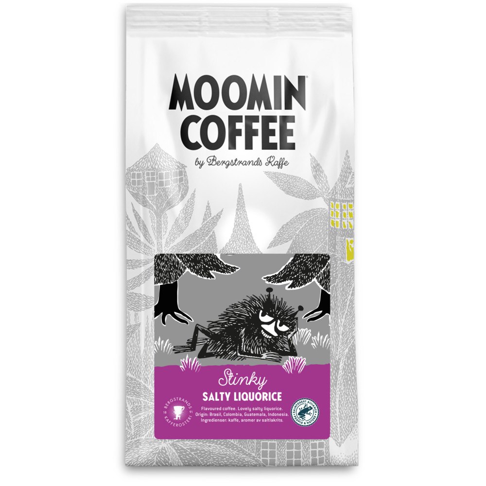 Bergstrands Kafferosteri Muminkaffe Stinky - Salt Lakrits 250g