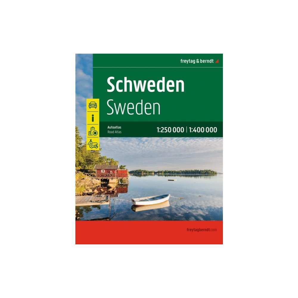 Freytag-Berndt Sweden, Road Atlas