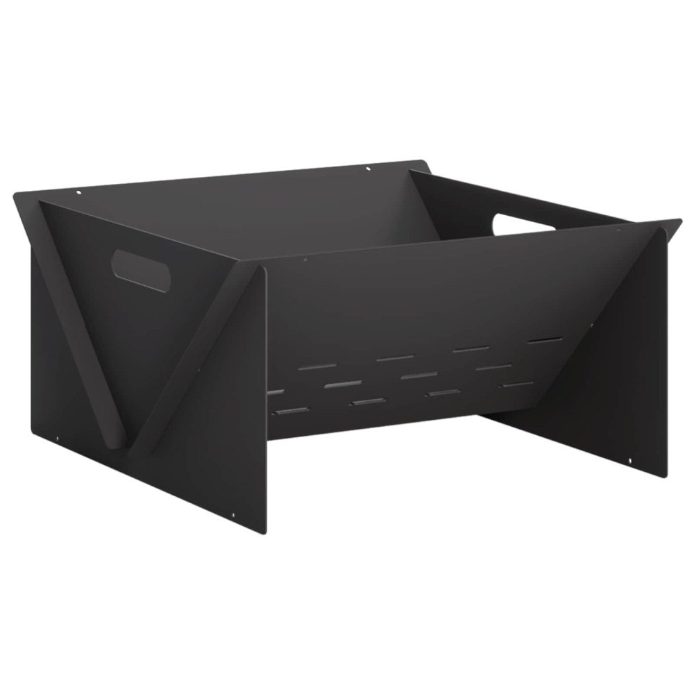 vidaXL Eldstad Svart 40 x 40 x 20 cm Stål