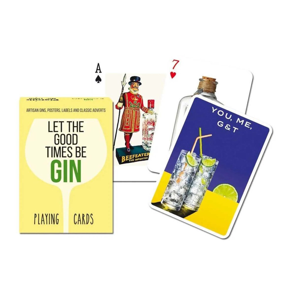 Piatnik Kortlek Let good times be gin