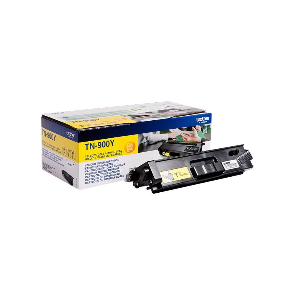 Brother Brother TN900y - gul - original - tonerkassett