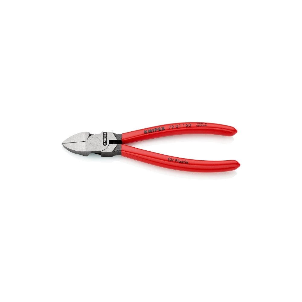 Knipex Knipex 72 01 160, Avbitartång, Kromvanadinstål, Plast, Röd,...