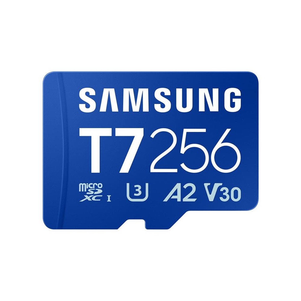 SAMSUNG Samsung T7 MB-MB256T - flash-minneskort - 256 GB - mikroSDXC UHS-I