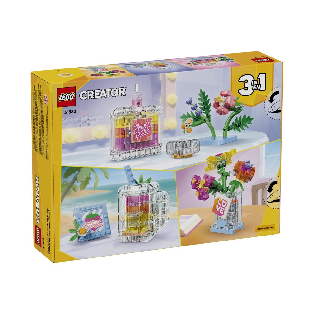 LEGO LEGO Creator 3in1 31383 - Blommig Dekor Parfymflaska - byggsats