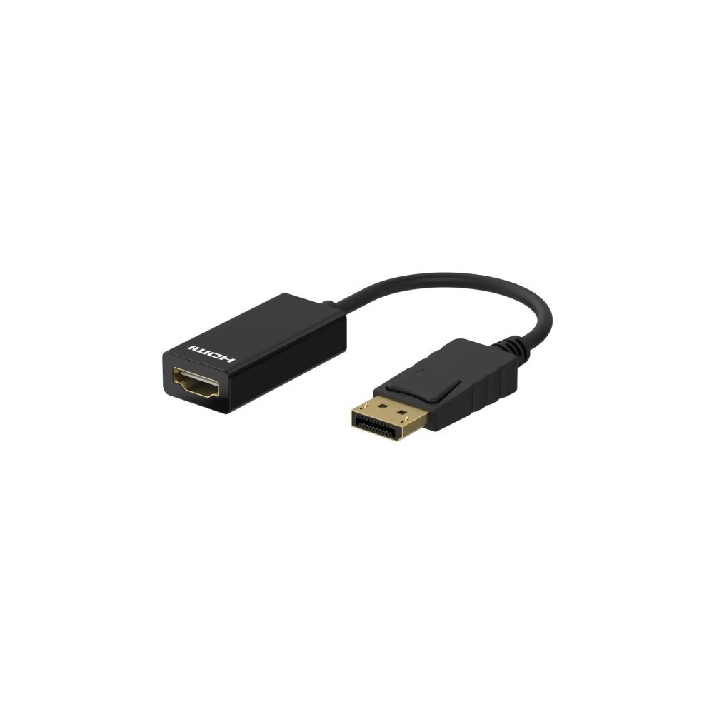 SINOX Sinox DisplayPort adapter. 0,1m. Svart, DisplayPort, HDMI, 0...