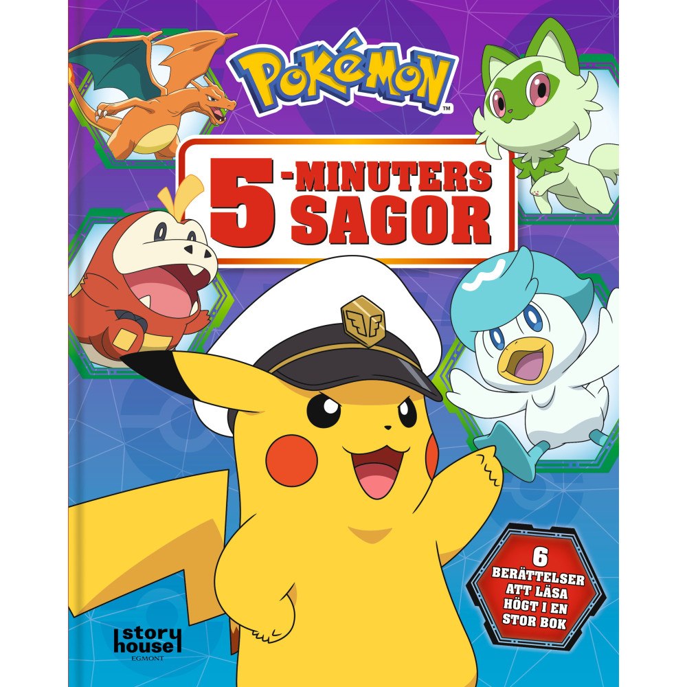Egmont Story House Pokémon 5-minuters sagor (bok, kartonnage)