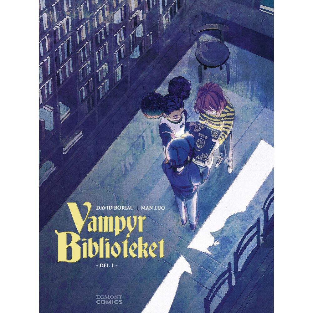 David Boriau Vampyrbiblioteket (bok, kartonnage)