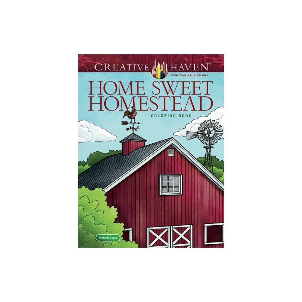Dover publications inc. Creative Haven Home Sweet Homestead Coloring Book (häftad, eng)