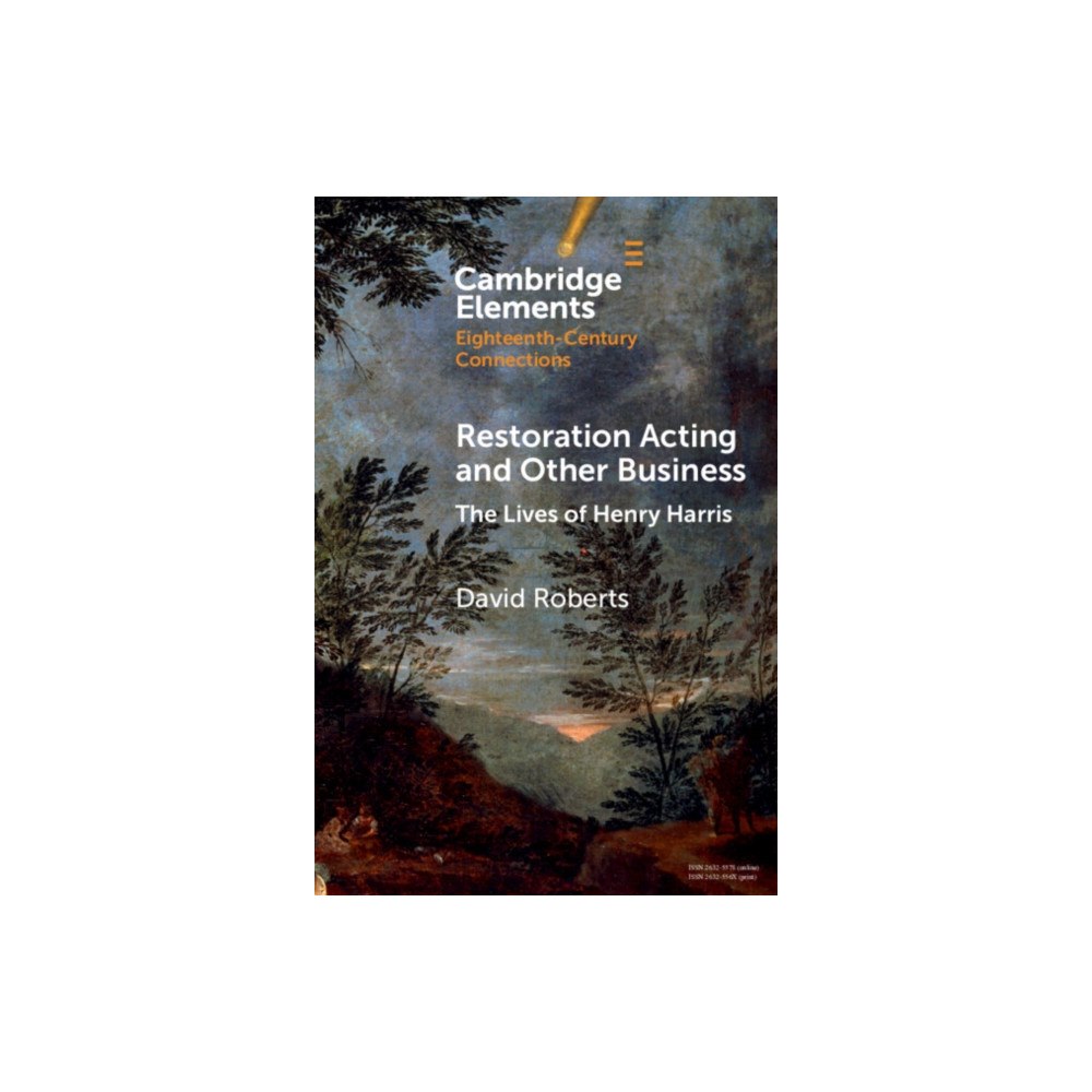 Cambridge University Press Restoration Acting and Other Business (häftad, eng)