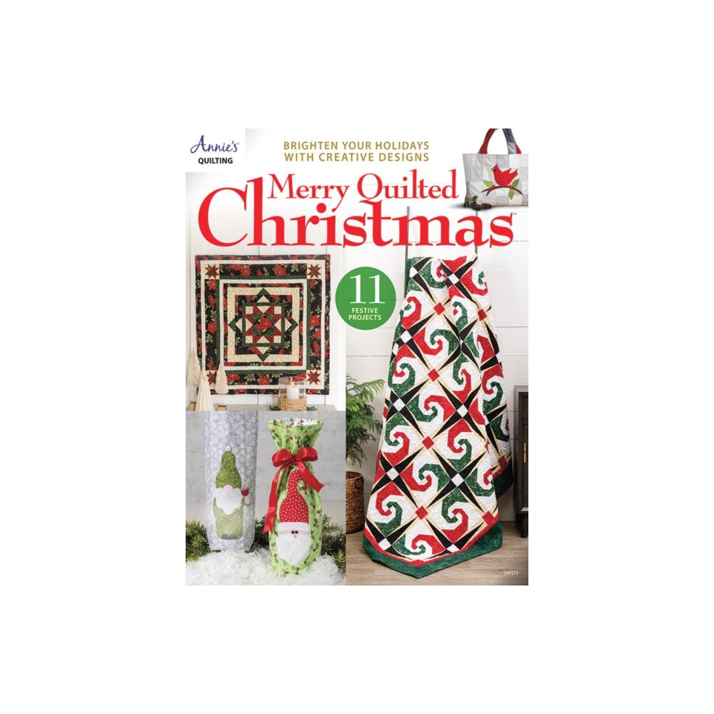 Annie's Publishing, LLC Merry Quilted Christmas (häftad, eng)