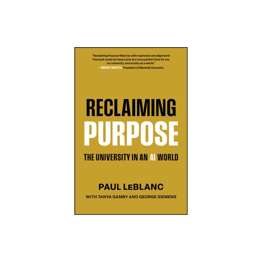John Wiley & Sons Inc Reclaiming Purpose (inbunden, eng)