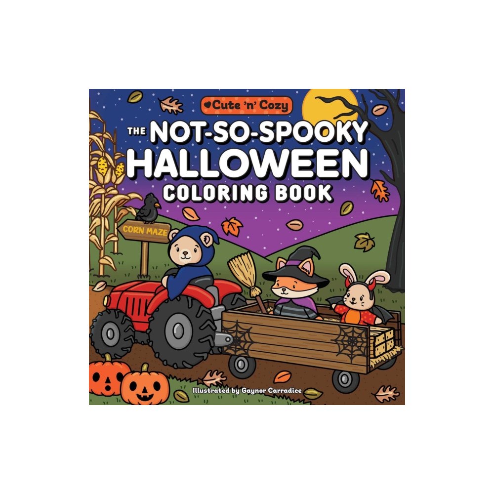 Adams Media Corporation The Not-So-Spooky Halloween Coloring Book (häftad, eng)