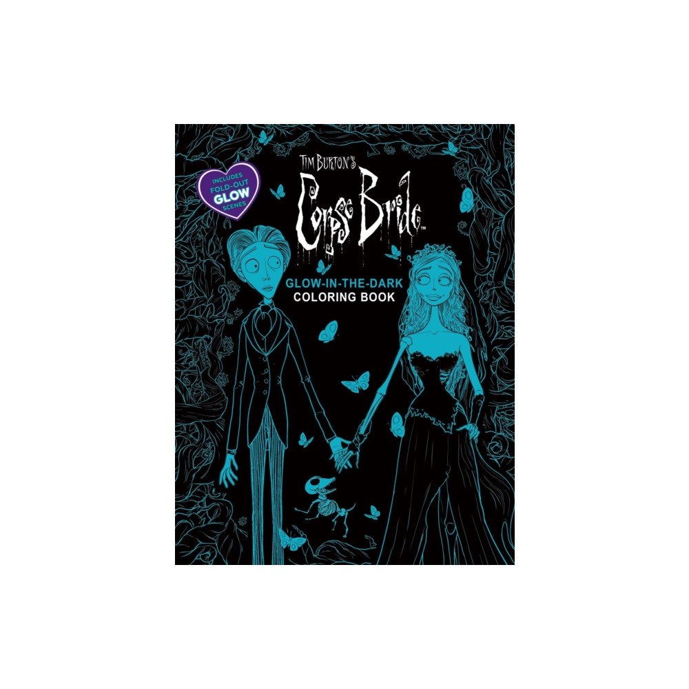 Thunder Bay Press Tim Burton's Corpse Bride Glow-in-the-Dark Coloring Book (häftad, eng)