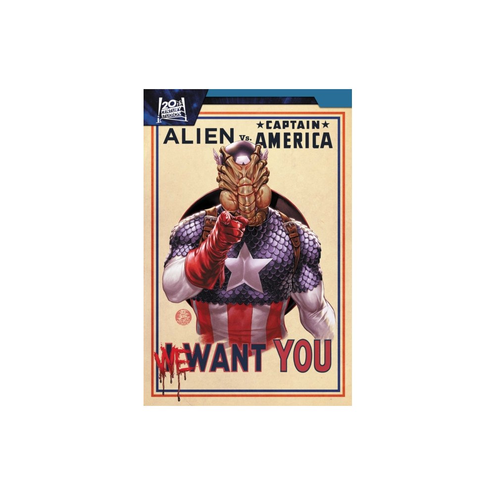 Marvel Comics Alien vs. Captain America (häftad, eng)