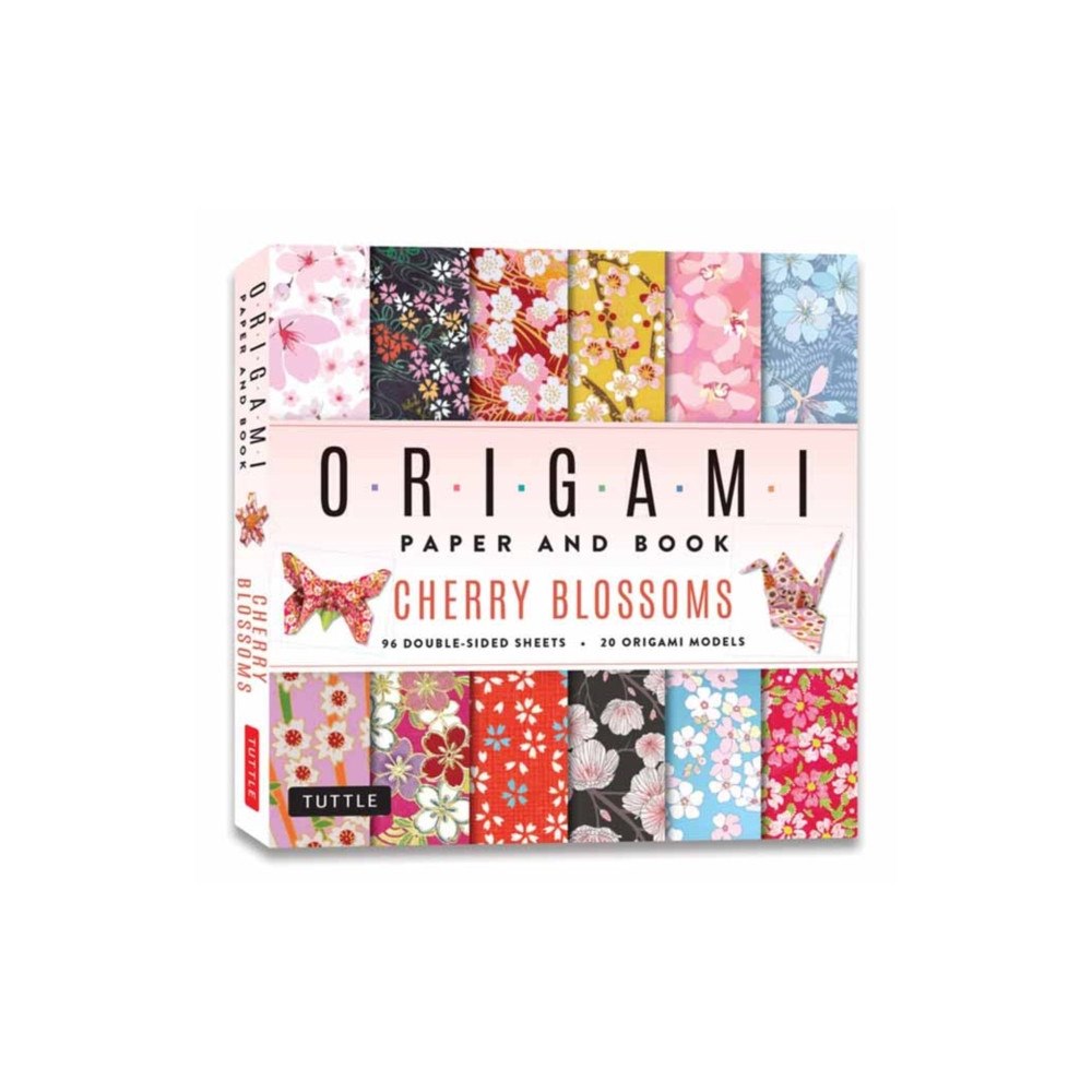 Tuttle Publishing Cherry Blossoms Origami Paper and Book (inbunden, eng)