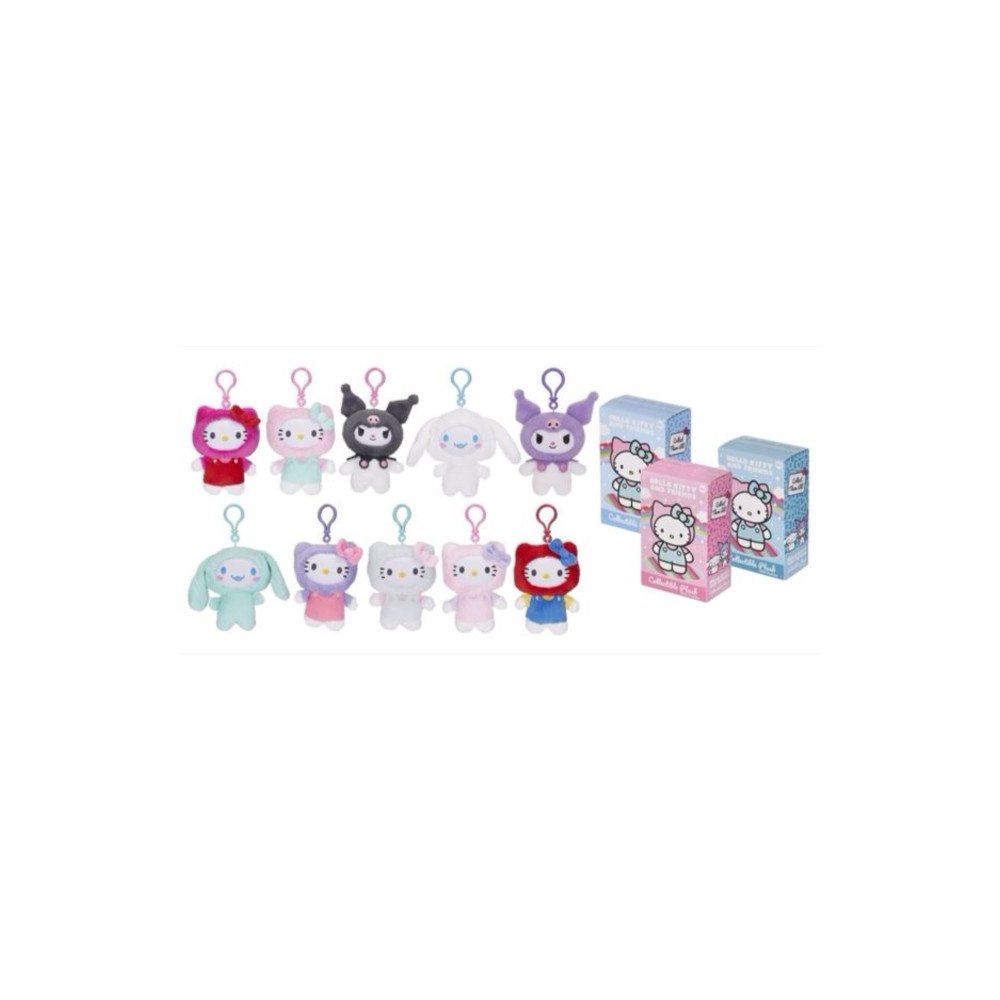 POSH PAWS INTERNATIONAL Hello Kitty Collectable Vinyl Plush Bagclip