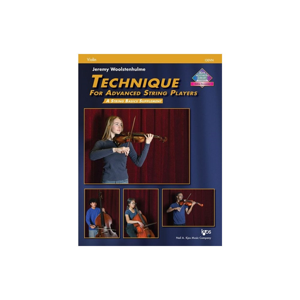 Kjos Music Technique For Advanced String Players - Violin (häftad, eng)