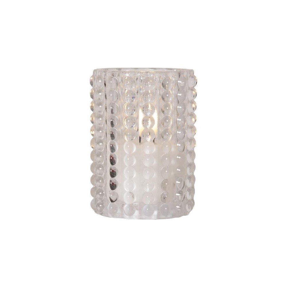 STAR TRADING Glasklykta STAR T LED Dotty 13cm klar
