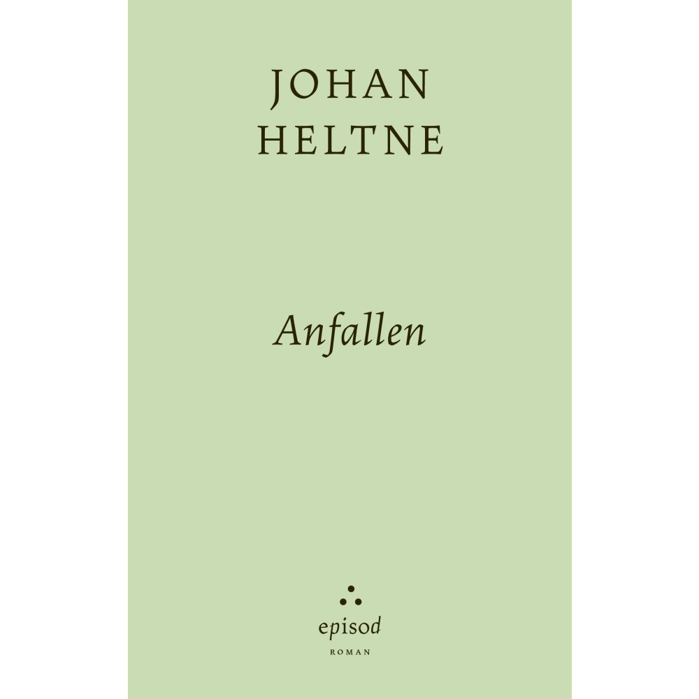 Johan Heltne Anfallen (bok, danskt band)
