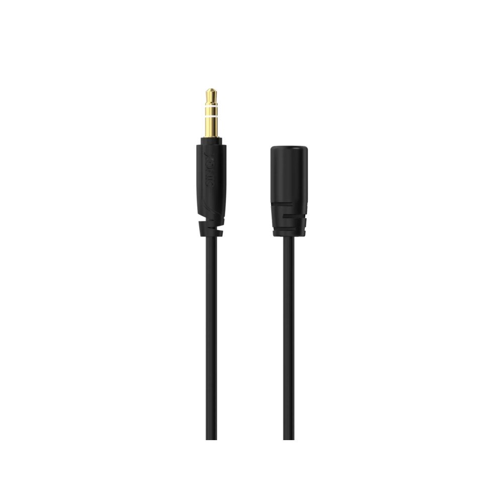 Sinox beslag Sinox PRO 3,5mm förlängningskabel. 3m. Svart, 3,5mm, Hankopp...