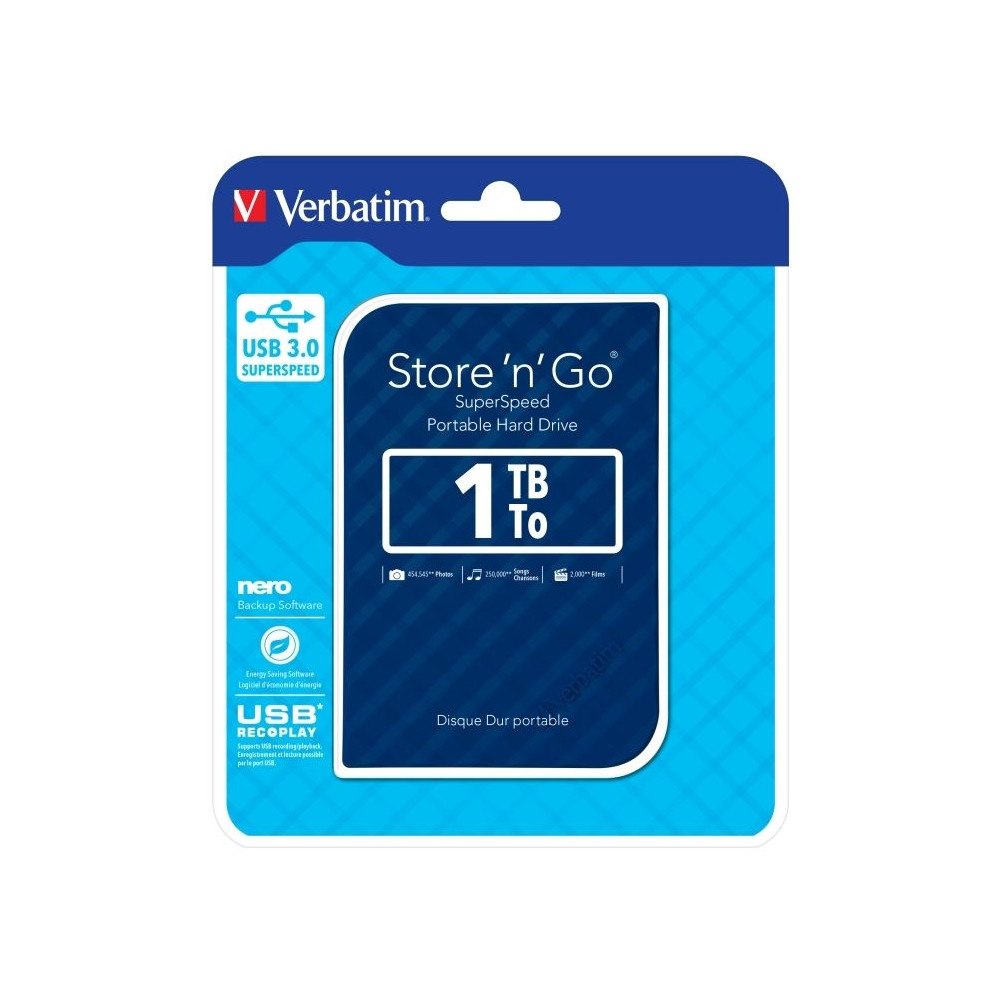 VERBATIM Verbatim Store 'n' Go Portable