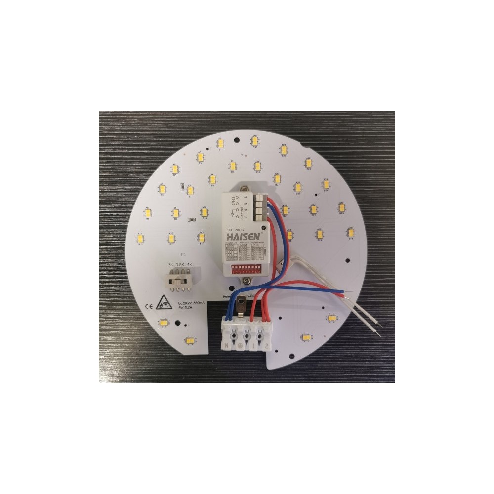 Solar Plus Ocus PCB halvskärm/spalt/kors on/off CCT med mikrovågssensor...