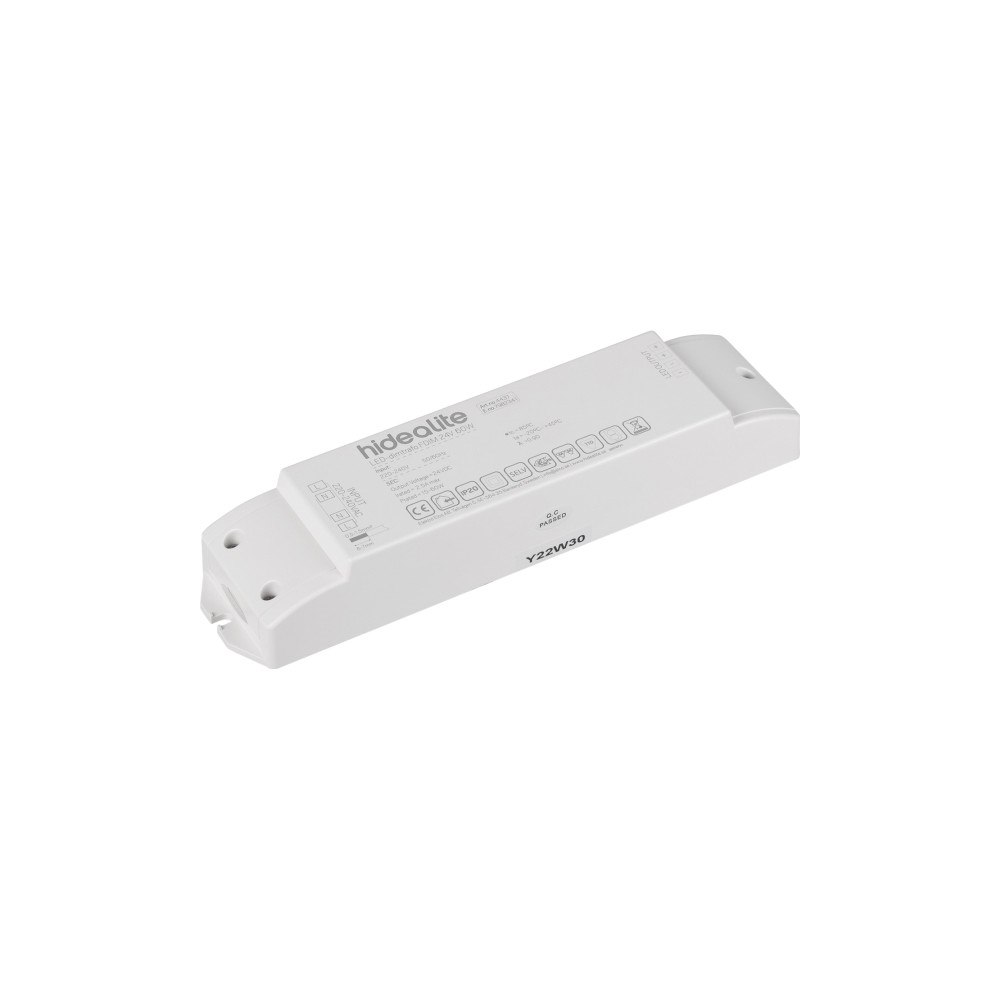 Solar Plus LED-dimmertransformator FDIM 24 V 60 W. För fasdimring av 24...