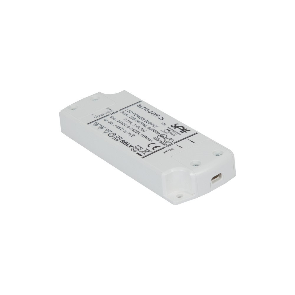 Solar Plus LED-transformator SLT 15W 24V DC, transformator för 24V LED-...