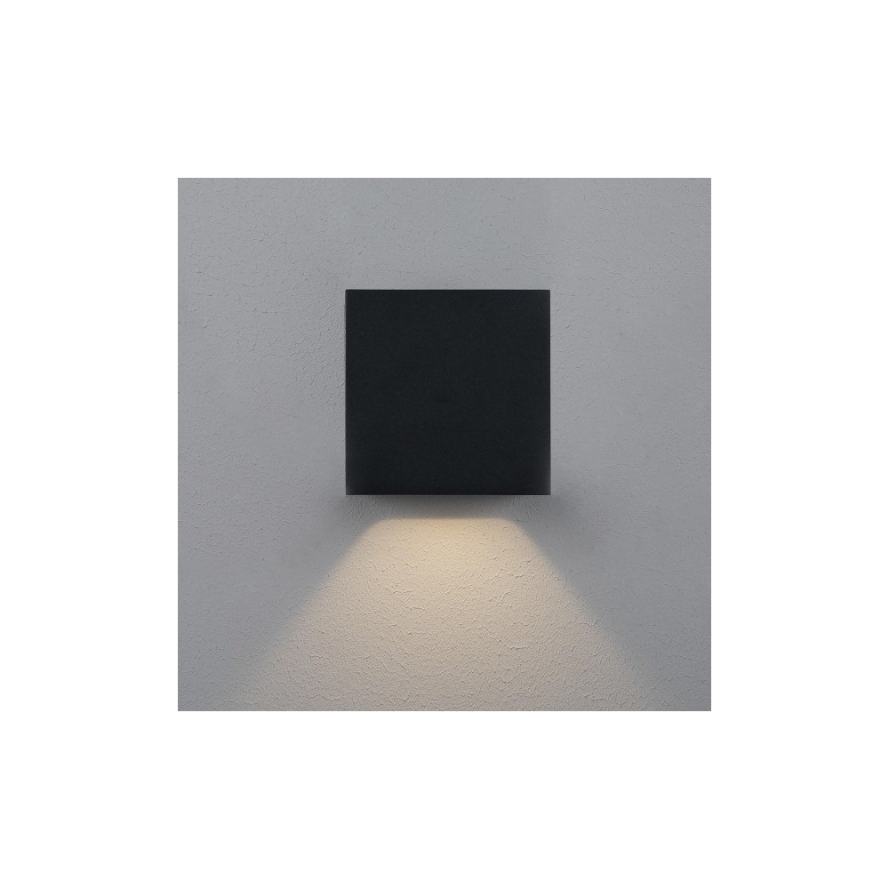 Solar Plus Cube XL I Antracit 3000K, 925lm, 80° 12,5W, IP65, IK10. Just...