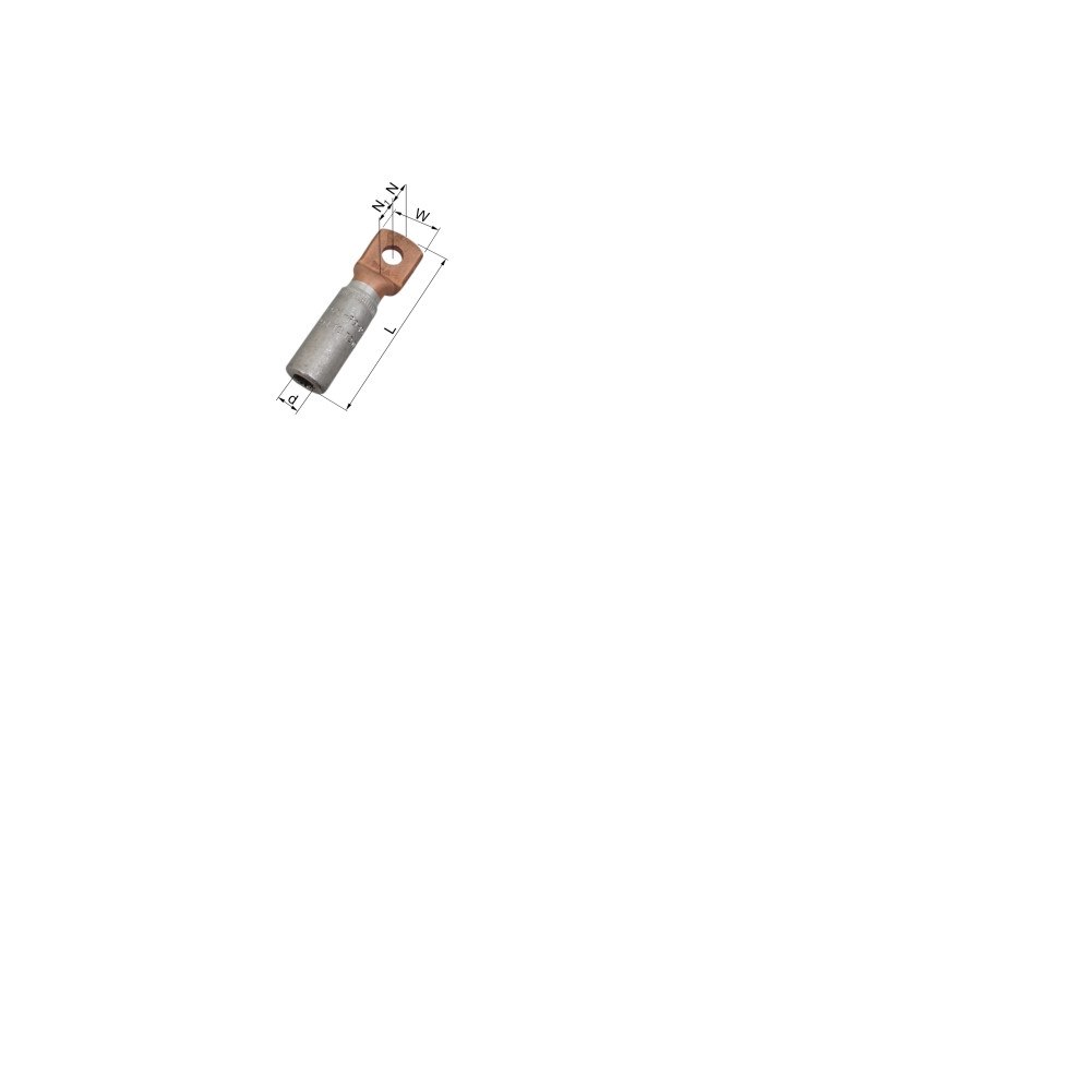 ELPRESS ELPRESS Al/Cu-kabelsko AKK70-8, 70mm² SM/RM / 95mm² SE/RE M8