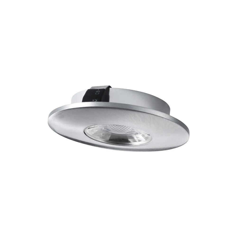 Solar Plus KITCH 1,5 W 140 lm 2800 K 12 V DC, borstat stål, ø70 mm. 1,9...