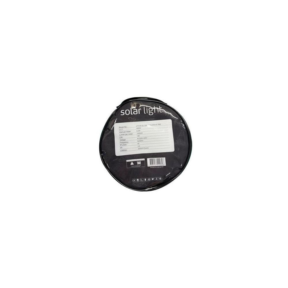 Solar Plus LIT230 G2 LJUSSLANG 10 M. 1200 LM/M. 4000 K IP67 8,5 W/M. oc...